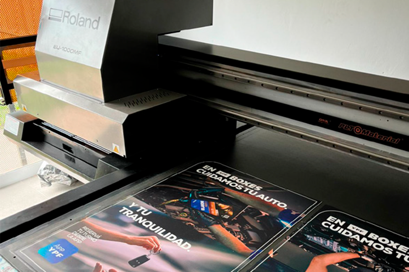 Impresora y material gráfico
